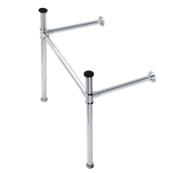 VPB33081 Imperial Stainless Steel Console Sink Leg, Polished Chrome